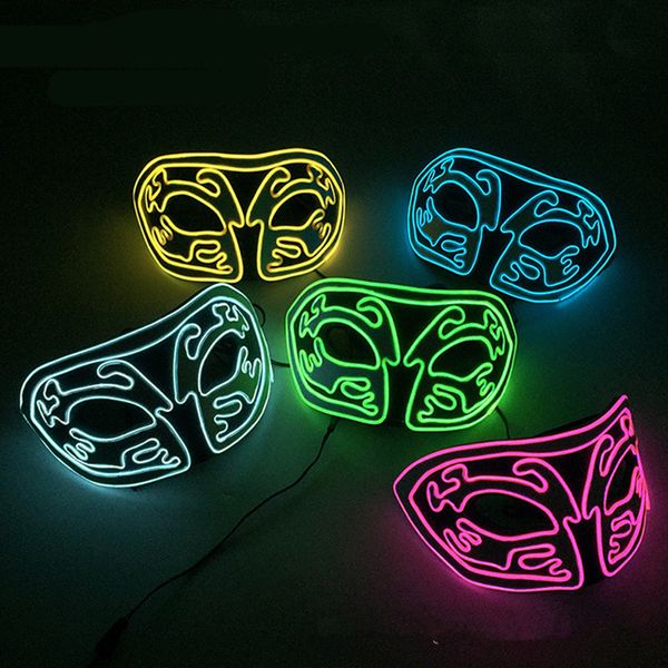 halloween glowing fox masks eva upper half face cosplay masquerade party mask carnival luminous mask props
halloween glowing fox masks eva upper half face cosplay masquerade party mask carnival luminous mask props