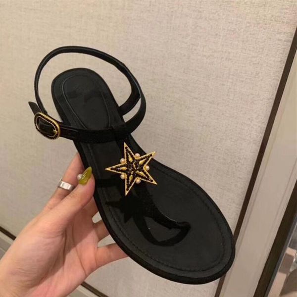 t-strap starfish sandals summer glitter pearl crystal star clip toe rhinestone flat shiny leisure woman beach holiday shoes, Black
t-strap starfish sandals summer glitter pearl crystal star clip toe rhinestone flat shiny leisure woman beach holiday shoes, Black