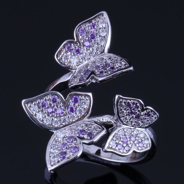 sparkly butterfly purple cubic zirconia white cz 925 sterling silver ring for women v0487, Golden;silver
sparkly butterfly purple cubic zirconia white cz 925 sterling silver ring for women v0487, Golden;silver
