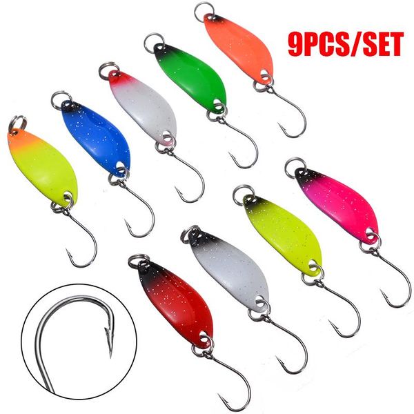 9pcs / set 3g рыбалка ложка приманки приманка искусственное hard bait metal рыболовную приманку блесны пришивания bait set карп рыболовные с
9pcs / set 3g рыбалка ложка приманки приманка искусственное hard bait metal рыболовную приманку блесны пришивания bait set карп рыболовные с