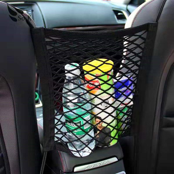 car storage bag mesh net bag pocket-place your belongings between the two seats-car interior styling accessories
car storage bag mesh net bag pocket-place your belongings between the two seats-car interior styling accessories