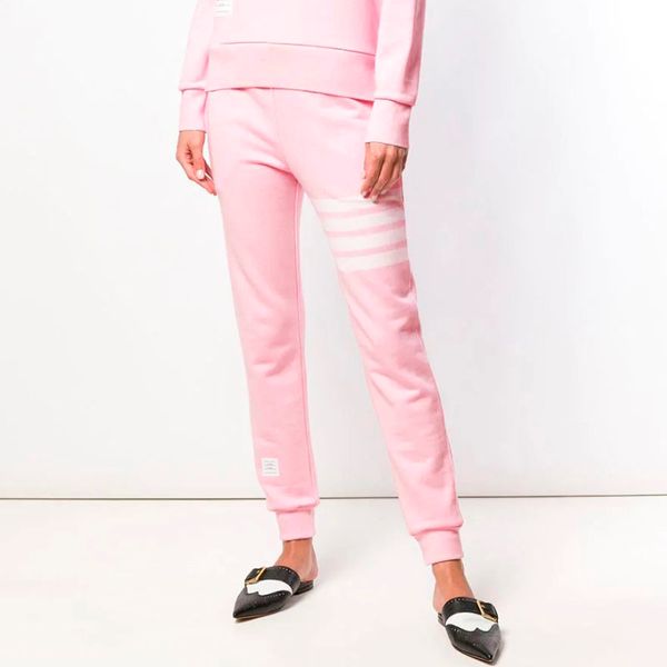 2019 fashion tb thom brand sweatpants women slim spring cotton casual sports trousers tracksuit bottoms pink jogger track pants t200601, Black;white
2019 fashion tb thom brand sweatpants women slim spring cotton casual sports trousers tracksuit bottoms pink jogger track pants t200601, Black;white