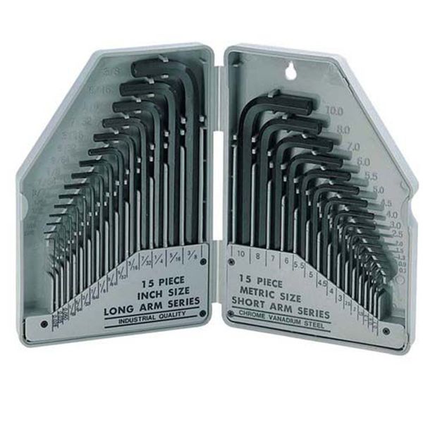 metric inch hexagon wrench set l type 0.7-10 mm 
metric inch hexagon wrench set l type 0.7-10 mm