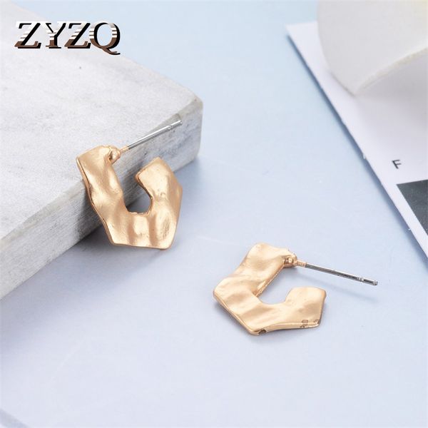 zyzq personality irregular stud earrings for women rough pattern design silver plated gold color wholesale lots&bulk 2020, Golden;silver
zyzq personality irregular stud earrings for women rough pattern design silver plated gold color wholesale lots&bulk 2020, Golden;silver