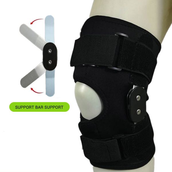 sports elbow pads knee aluminium knee twin hinged support grade breathable open patella brace cycling guard protector, Black;gray
sports elbow pads knee aluminium knee twin hinged support grade breathable open patella brace cycling guard protector, Black;gray