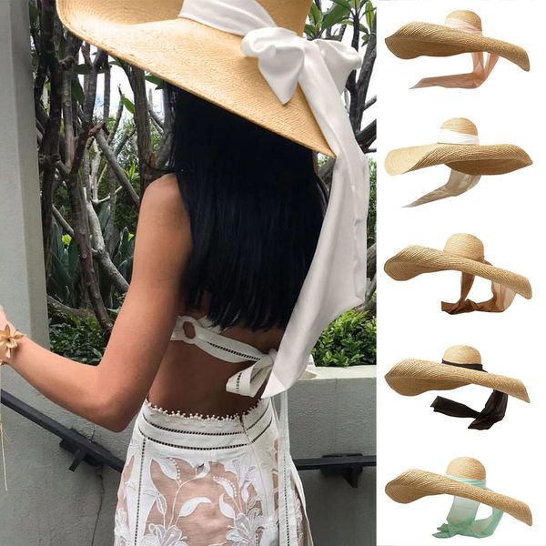 women natural large wheat straw lace up hat ribbon brim boater hat derby beach cap summer wide brim uv protect sport hats#4, Black;white
women natural large wheat straw lace up hat ribbon brim boater hat derby beach cap summer wide brim uv protect sport hats#4, Black;white