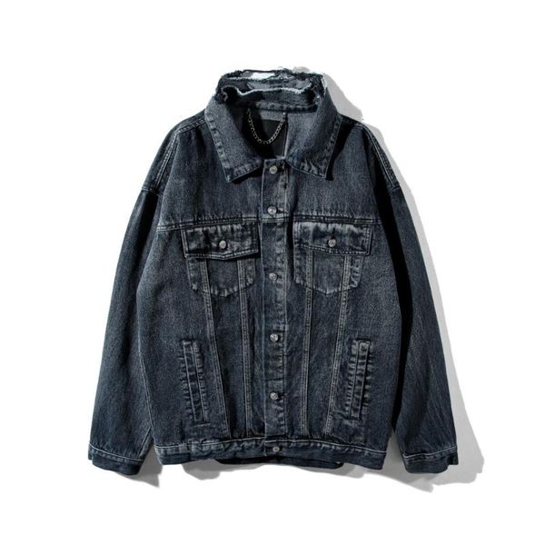 2020 new denim jacket sinner letter embroidery 1: 1 denim jacket for men and women hip-hop chaqueta hombre, Black;brown
2020 new denim jacket sinner letter embroidery 1: 1 denim jacket for men and women hip-hop chaqueta hombre, Black;brown