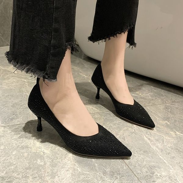 multicolor woman's basic high heels rhineston pointed toe stilettos women party fashion tacones altos mujer shoes y16-02, Black
multicolor woman's basic high heels rhineston pointed toe stilettos women party fashion tacones altos mujer shoes y16-02, Black