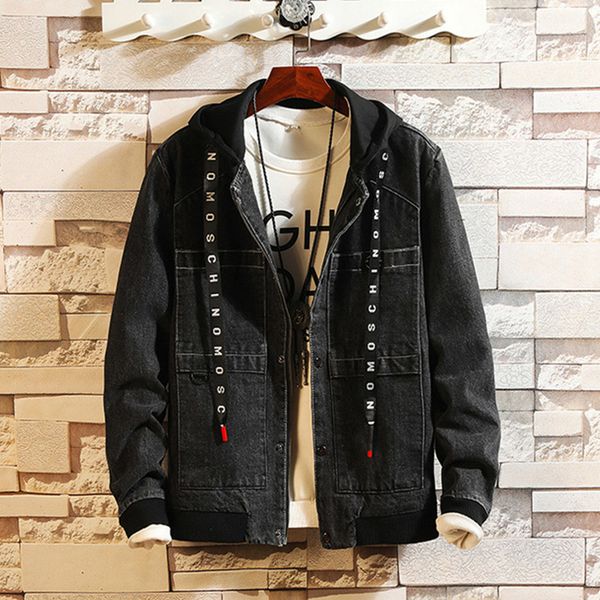street clothing hip hop style jeans jacket mens jackets and coats denim jacket mens hole clothes cotton jeans black male, Black;brown
street clothing hip hop style jeans jacket mens jackets and coats denim jacket mens hole clothes cotton jeans black male, Black;brown