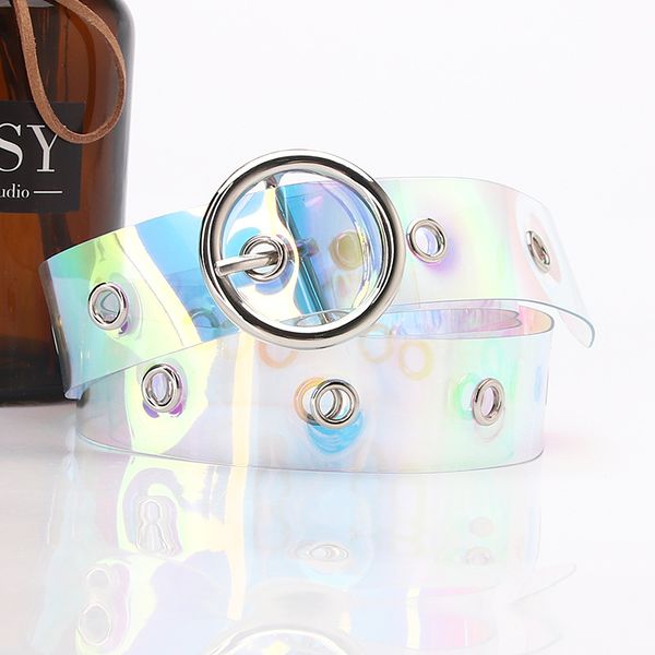 2020 women's belt plastic colorful transparent eye belt korean round buckle wild student jeans with dress decorative, Black;brown
2020 women's belt plastic colorful transparent eye belt korean round buckle wild student jeans with dress decorative, Black;brown