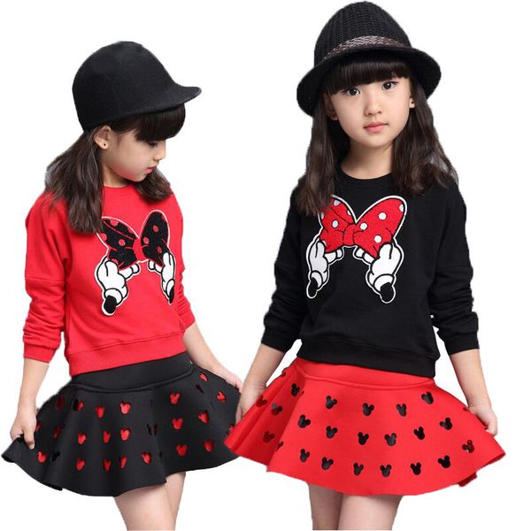 kid clothes cute cotton girls clothing set casual full sleeve shirt + skirt girls suit toddler girl clothes, White
kid clothes cute cotton girls clothing set casual full sleeve shirt + skirt girls suit toddler girl clothes, White