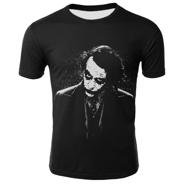 2020 summer fashion t-shirt men's horror clown 3d printed t-shirt short-sleeved casual printing new men's shirt, White;black
2020 summer fashion t-shirt men's horror clown 3d printed t-shirt short-sleeved casual printing new men's shirt, White;black