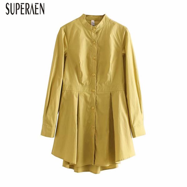 superarn fashion women shirts 2020 spring and autumn new ladies blouses and stand collar long-sleeved women clothing, White
superarn fashion women shirts 2020 spring and autumn new ladies blouses and stand collar long-sleeved women clothing, White