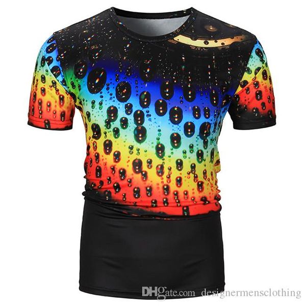 summer mens 3d tshirts o-neck short sleeved water drop cool tees teenagers designer pearl causal mens clothing, White;black
summer mens 3d tshirts o-neck short sleeved water drop cool tees teenagers designer pearl causal mens clothing, White;black