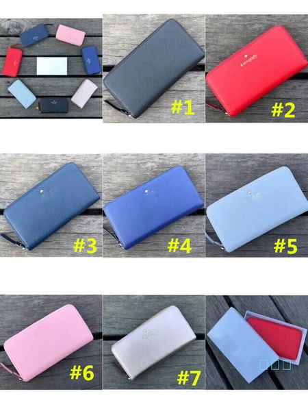 2019 new k s branded handheld grand street wallets single zipper designer women pebbled pu leather wallet lady ladies long purse 7 colors, Black
2019 new k s branded handheld grand street wallets single zipper designer women pebbled pu leather wallet lady ladies long purse 7 colors, Black