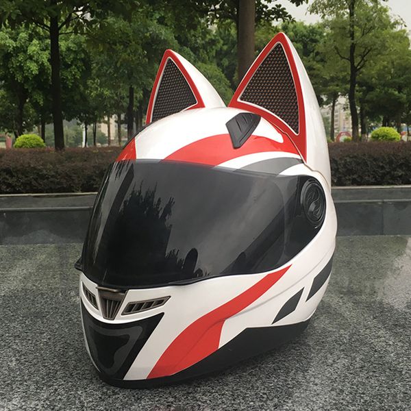 new nitrinos cat ear motorcycle helmet is a four-season helmet, fast shiphigh quality 
new nitrinos cat ear motorcycle helmet is a four-season helmet, fast shiphigh quality