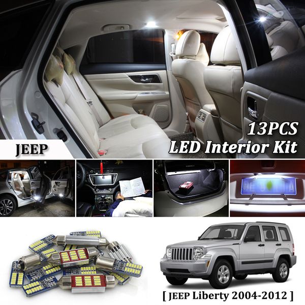 13pcs white canbus led car interior lights upgrade kit for 2004 - 2010 2011 2012 liberty led interior dome trunk lights
13pcs white canbus led car interior lights upgrade kit for 2004 - 2010 2011 2012 liberty led interior dome trunk lights