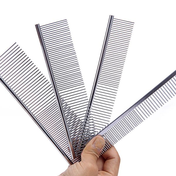 1pcs dog comb long thick hair fur removal brush stainless steel lightweight pets dog cat grooming combs for shaggy dogs barber
1pcs dog comb long thick hair fur removal brush stainless steel lightweight pets dog cat grooming combs for shaggy dogs barber