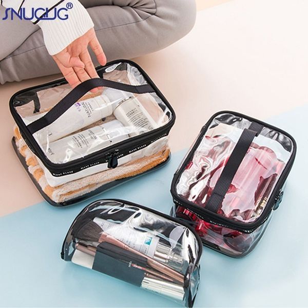 transparent cosmetic bag portable clear makeup bag beauty organizer pvc small toilet women travel zipper bath make up case
transparent cosmetic bag portable clear makeup bag beauty organizer pvc small toilet women travel zipper bath make up case