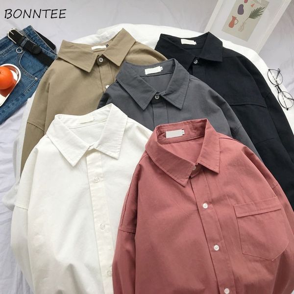 shirts women candy color loose bf simple soft comfortable 2xl all-match school couples shirt korean style chic harajuku, White
shirts women candy color loose bf simple soft comfortable 2xl all-match school couples shirt korean style chic harajuku, White