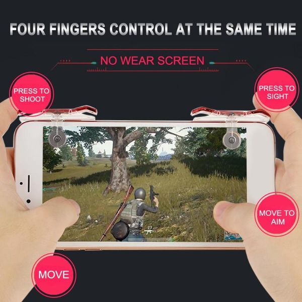 3 in 1 mobile phone game trigger fire button handle gamepad joystick l1r1 shooter controller stand rocker for pubg fps
3 in 1 mobile phone game trigger fire button handle gamepad joystick l1r1 shooter controller stand rocker for pubg fps