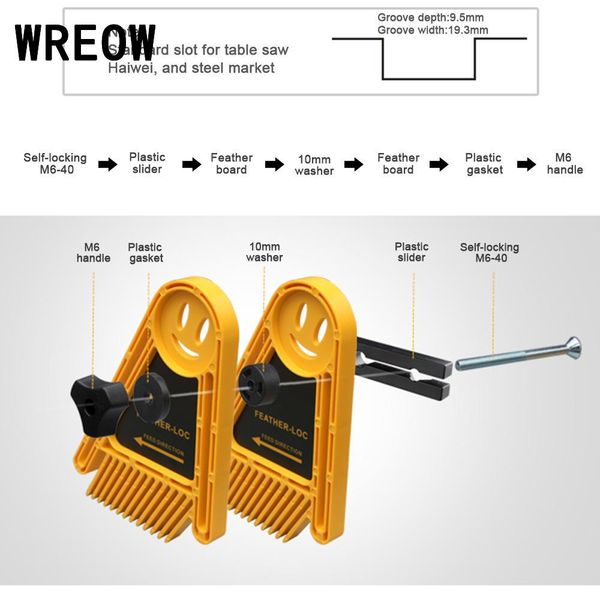 diy safe tool multi-purpose feather loc board set woodworking engraving machine double featherboards miter gauge slot woodwor b3
diy safe tool multi-purpose feather loc board set woodworking engraving machine double featherboards miter gauge slot woodwor b3
