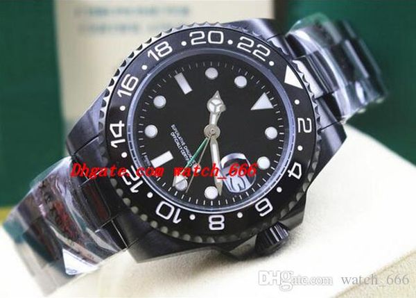 11 Style Luxury Wristwatch 40mm New Style Stainless Steel & With PVD Coating 116710 116713 116718 116719 Ceramic Bezel Mechanical Men Watch
11 Style Luxury Wristwatch 40mm New Style Stainless Steel & With PVD Coating 116710 116713 116718 116719 Ceramic Bezel Mechanical Men Watch