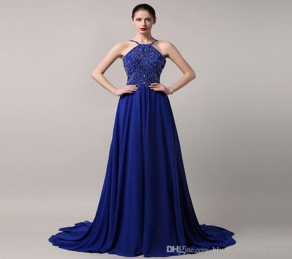 blue exquisite diamond ornaments halter chiffon long section trailing party formal evening dresses back dance party dresses dh1808, Black;red
blue exquisite diamond ornaments halter chiffon long section trailing party formal evening dresses back dance party dresses dh1808, Black;red