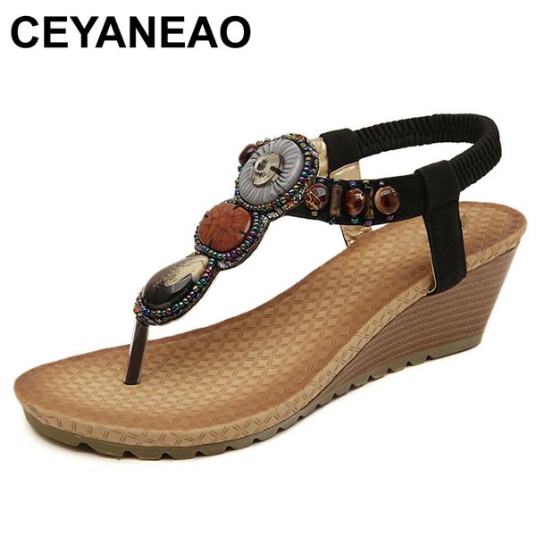 ceyaneaohot продажи клин сандалии женские высокие каблуки летняя обувь чешский бисером сандалии на платформе женская обувь сандалии platafor, Black
ceyaneaohot продажи клин сандалии женские высокие каблуки летняя обувь чешский бисером сандалии на платформе женская обувь сандалии platafor, Black