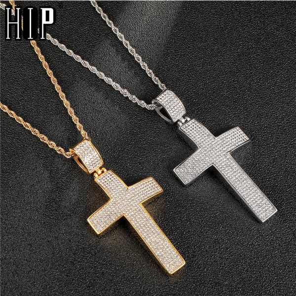 hip hop full micro pave rhinestone cross pendant crucifix pendants & necklaces 316l stainless steel necklace for men jewelry, Silver
hip hop full micro pave rhinestone cross pendant crucifix pendants & necklaces 316l stainless steel necklace for men jewelry, Silver