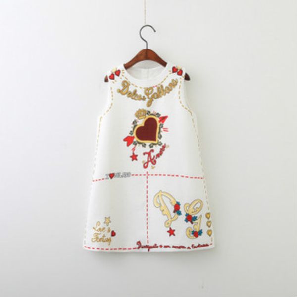 children designer dress girls brand princess dresses girls fashion print dress kids luxury summer skirts 2 colors kids dress sale, Red;yellow
children designer dress girls brand princess dresses girls fashion print dress kids luxury summer skirts 2 colors kids dress sale, Red;yellow