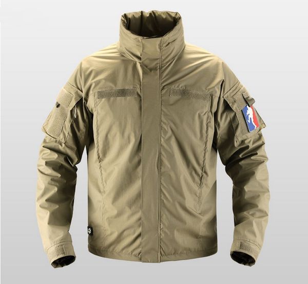 outdoor tactical waterproof jacket men soft militar combat army clothes outdoors windbreaker windproof hiking jackets, Blue;black
outdoor tactical waterproof jacket men soft militar combat army clothes outdoors windbreaker windproof hiking jackets, Blue;black