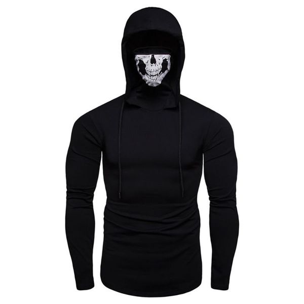 mens mask skull hoodies sweatshirt men's moletom mask pullover loose hooded sweatshirt, Black
mens mask skull hoodies sweatshirt men's moletom mask pullover loose hooded sweatshirt, Black