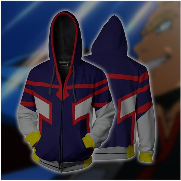 boku no hero academia young all mighty cosplay zip up толстовка с капюшоном мужчины / женщины 3d-печать горячие продажи повседневная толстов, Black
boku no hero academia young all mighty cosplay zip up толстовка с капюшоном мужчины / женщины 3d-печать горячие продажи повседневная толстов, Black