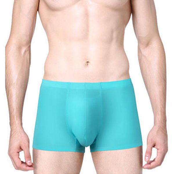breathable ice silk mens panties shorts underwear boxer fashion underwear silk non-slip thin pouch underpants#y3g, Black;white
breathable ice silk mens panties shorts underwear boxer fashion underwear silk non-slip thin pouch underpants#y3g, Black;white