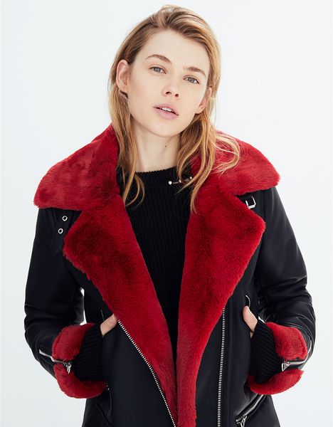 women faux leather fur coat autumn black lamb cashmere velvet flocking short thick zipper lapel casual punk biker bomber jackets
women faux leather fur coat autumn black lamb cashmere velvet flocking short thick zipper lapel casual punk biker bomber jackets