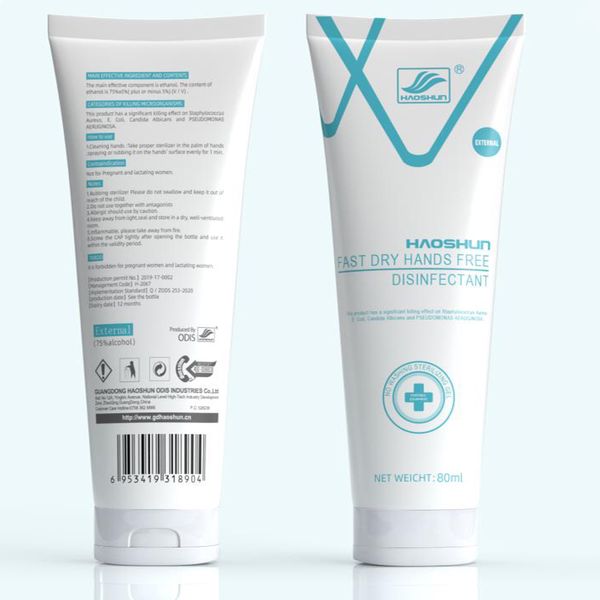 80 мл дезинфицирующее средство для рук одноразовый гель hands free дезинфицирующий гель top reselling мыло для рук в наличии горячее
80 мл дезинфицирующее средство для рук одноразовый гель hands free дезинфицирующий гель top reselling мыло для рук в наличии горячее