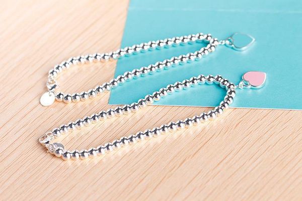 tb0 blue heart bracelet s925 silver bracelet enamel love blue bead hand jewelry have different size choose jewelry, Black
tb0 blue heart bracelet s925 silver bracelet enamel love blue bead hand jewelry have different size choose jewelry, Black