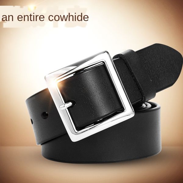 leather women's second layer cowhide japanese button button belt alloy decorative leather belt men's, Black;brown
leather women's second layer cowhide japanese button button belt alloy decorative leather belt men's, Black;brown