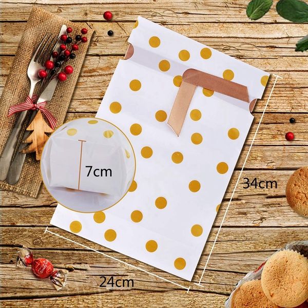 beau-50 pcs candy cookies plastic drawstring gift bags gold dot treat bags for birthday party snack wrapping wedding gift party
beau-50 pcs candy cookies plastic drawstring gift bags gold dot treat bags for birthday party snack wrapping wedding gift party