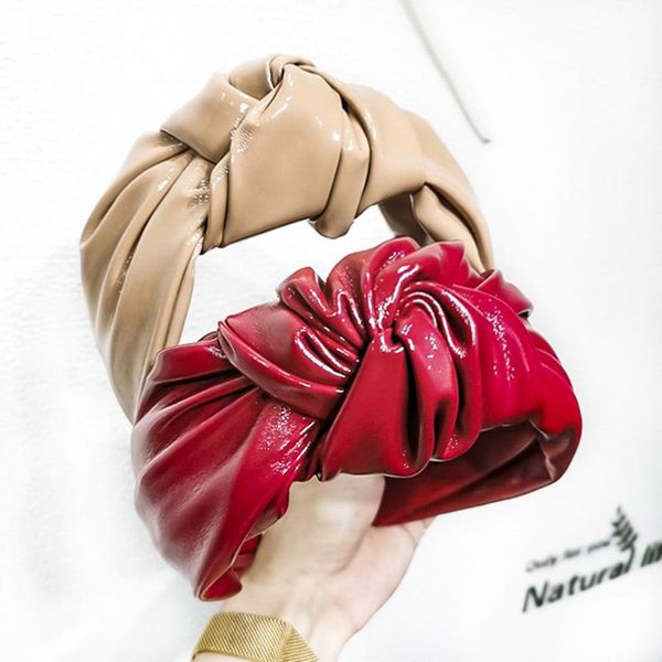 hair accessories haimeikang women's fashion headband pu leather knotting bezel hairpin headdress wide-brimmed autumn winter
hair accessories haimeikang women's fashion headband pu leather knotting bezel hairpin headdress wide-brimmed autumn winter