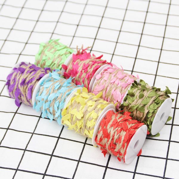 green colorful leaves artificial flower garlands bouquet packaging ropes diy wedding party christmas decoration 20m, Black;white
green colorful leaves artificial flower garlands bouquet packaging ropes diy wedding party christmas decoration 20m, Black;white