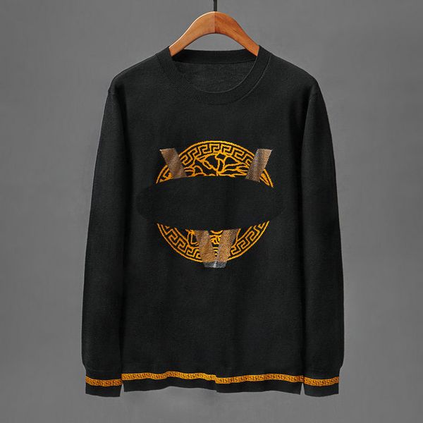 luxury mens sweater 19 medusa high end fashion comfortable mens designer sweater tide brand classic logo red breathable v cotton pullover, White;black
luxury mens sweater 19 medusa high end fashion comfortable mens designer sweater tide brand classic logo red breathable v cotton pullover, White;black