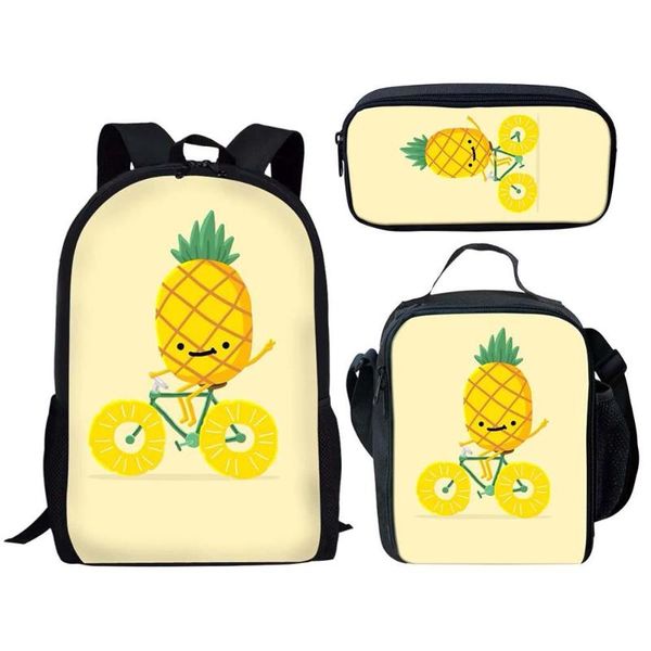 children school bags set for boys girls orthopedic school backpacks child pineapple print kids book bag satchel knapsack mochila
children school bags set for boys girls orthopedic school backpacks child pineapple print kids book bag satchel knapsack mochila
