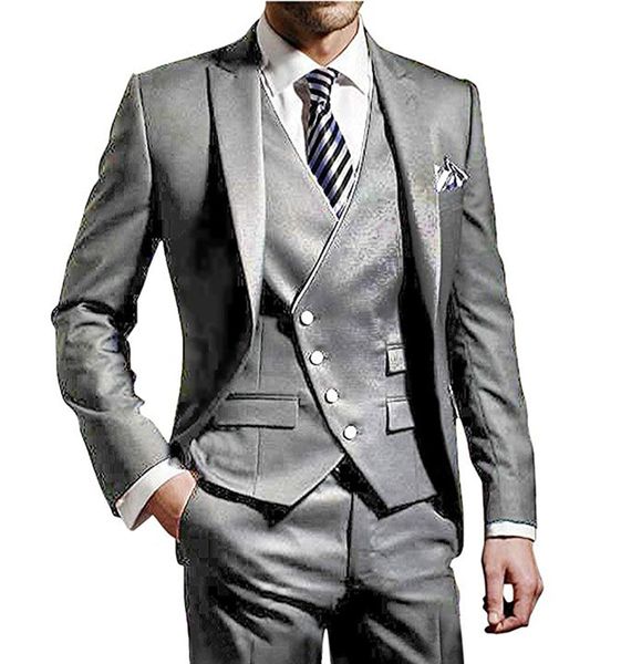 handsome groomsmen peak lapel groom tuxedos mens wedding dress man jacket blazer prom dinner 3 piece suit(jacket+pants+tie+vest) 269, Black;gray
handsome groomsmen peak lapel groom tuxedos mens wedding dress man jacket blazer prom dinner 3 piece suit(jacket+pants+tie+vest) 269, Black;gray