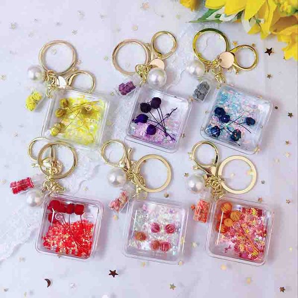 cute girl heart car keychain creative dry flower starry liquid crystal quicksand key ring bag pendant, Silver
cute girl heart car keychain creative dry flower starry liquid crystal quicksand key ring bag pendant, Silver