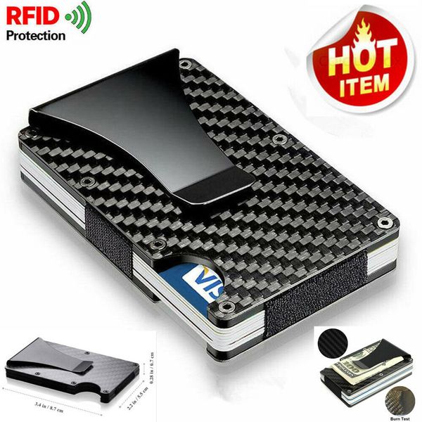 aluminum/carbon fiber card storage hold men stainless steel elastic band slim money wallet credit card holder wallet purse
aluminum/carbon fiber card storage hold men stainless steel elastic band slim money wallet credit card holder wallet purse