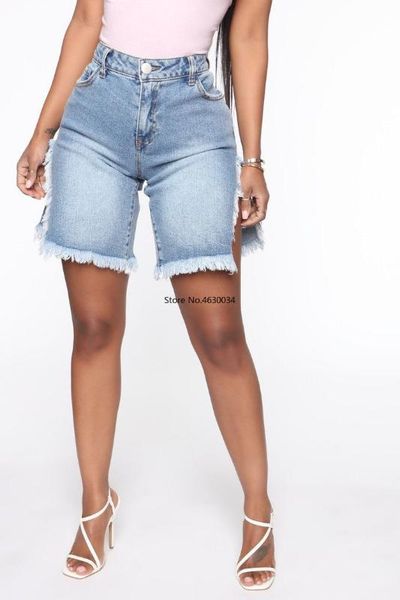 2020 women summer shorts jeans high waist casual zipper pockets jeans high street wear denim shorts fashion pants, Blue
2020 women summer shorts jeans high waist casual zipper pockets jeans high street wear denim shorts fashion pants, Blue