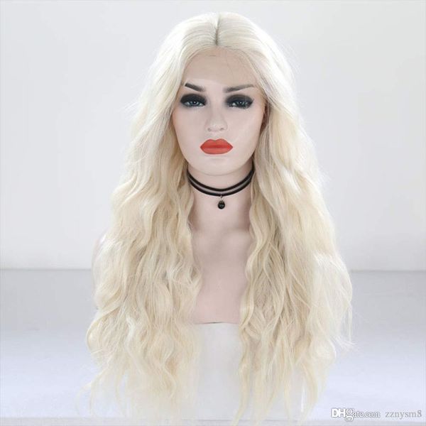 resistant hair blonde synthetic lace front wig for women middle part long lace wig blonded cosplay body wave hair ujibg, Black
resistant hair blonde synthetic lace front wig for women middle part long lace wig blonded cosplay body wave hair ujibg, Black