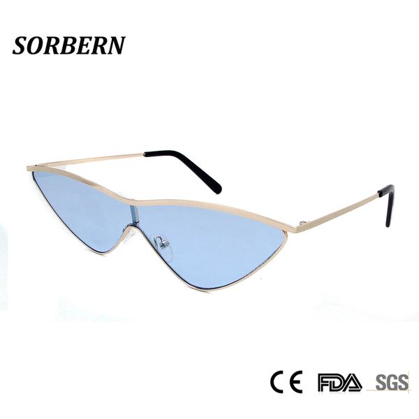 sorbern cute women alloy cat eye sunglasses fashion light colors lens anti uv400 goggles brand designer ladies sun glasses, White;black
sorbern cute women alloy cat eye sunglasses fashion light colors lens anti uv400 goggles brand designer ladies sun glasses, White;black